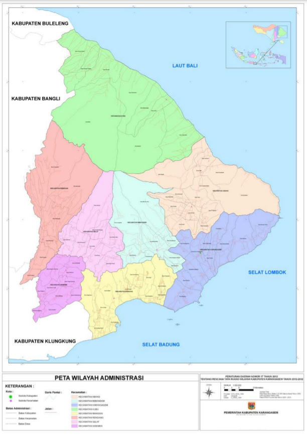 Wilayah Yuridiksi Pengadilan Negeri Amlapura